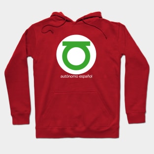 Autónomo linterna verde Hoodie